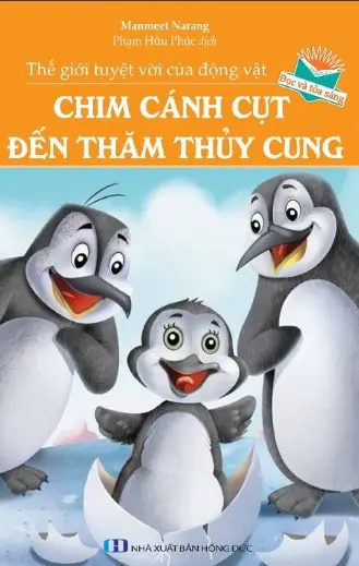 Chim cánh cụt đến thăm thủy cung