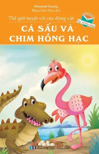 Cá sấu và chim hồng hạc