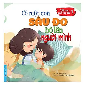 Có 1 con sâu đo bò lên người mình