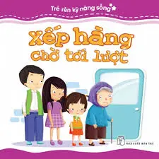 Xếp hàng chờ tới lượt