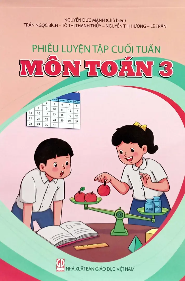 Phiếu luyện tập môn toán 3