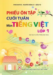 Phiếu ôn tập cuối tuần môn TV lớp 1