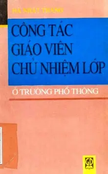 Công tác giáo viên chủ nhiệm…
