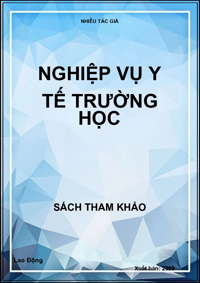 Nghiệp vụ y tế trường học