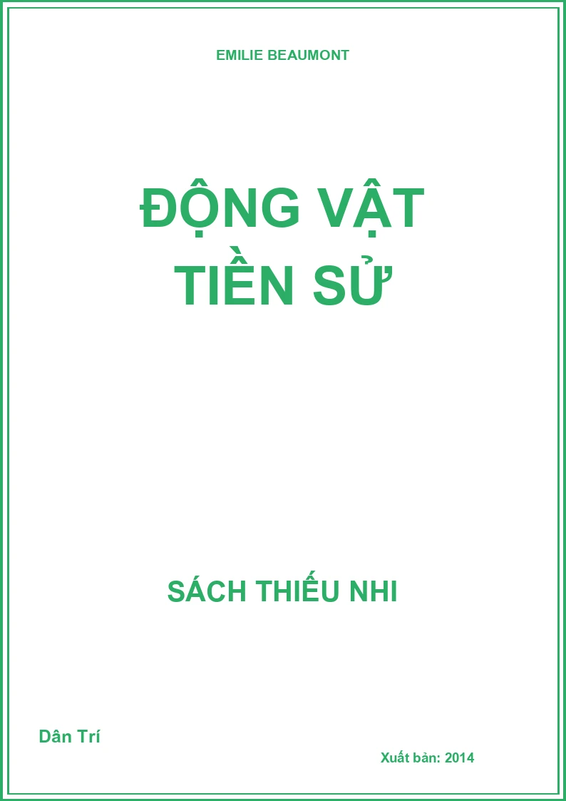 Động vật tiền sử
