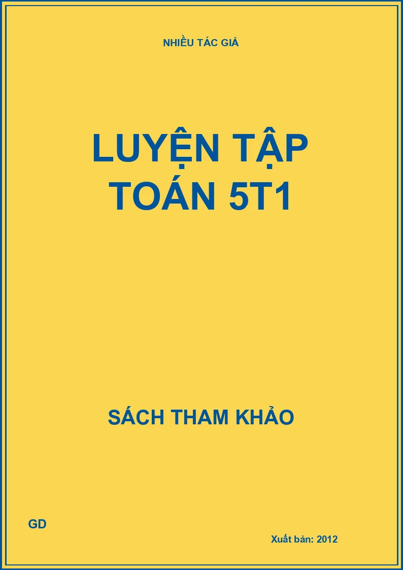 Luyện tập toán 5t1