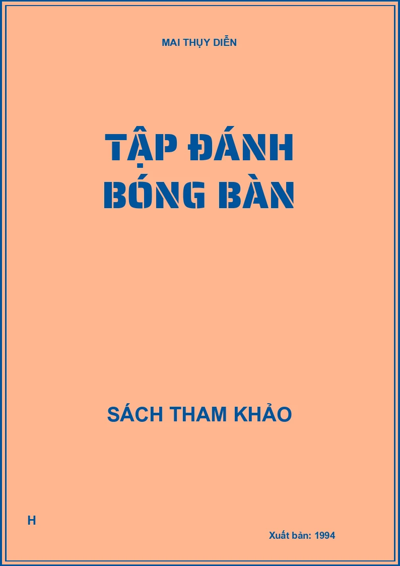 Tập đánh bóng bàn