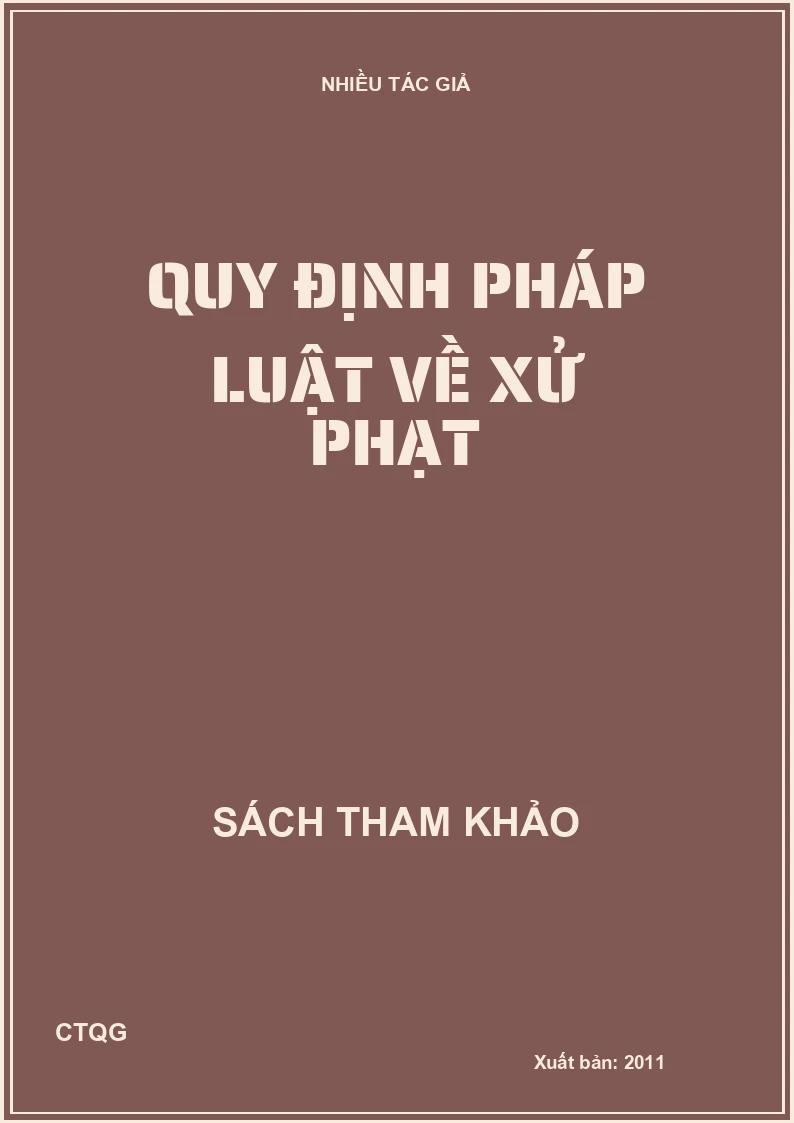 Quy định pháp luật về xử phạt