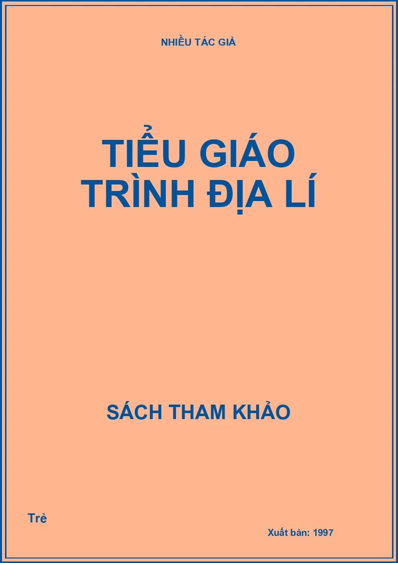 Tiểu giáo trình địa lí
