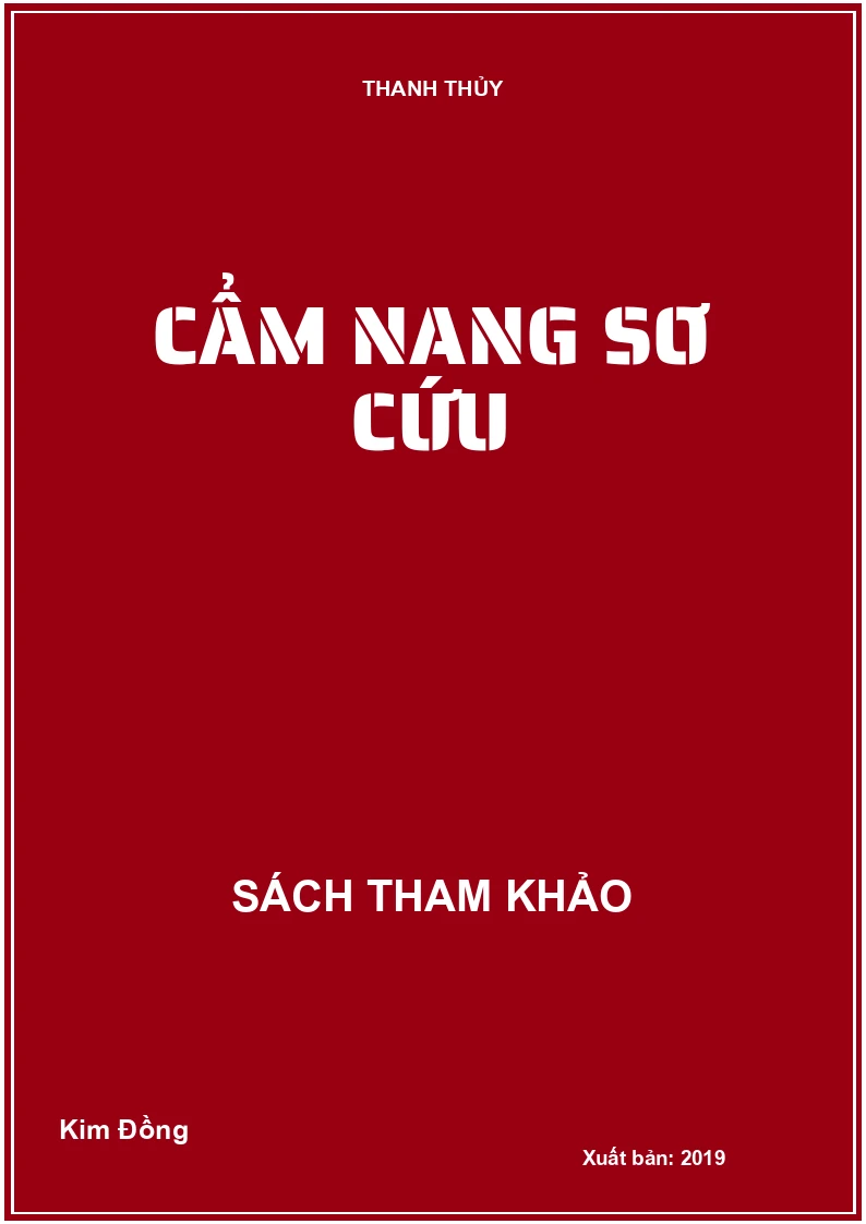 Cẩm nang sơ cứu