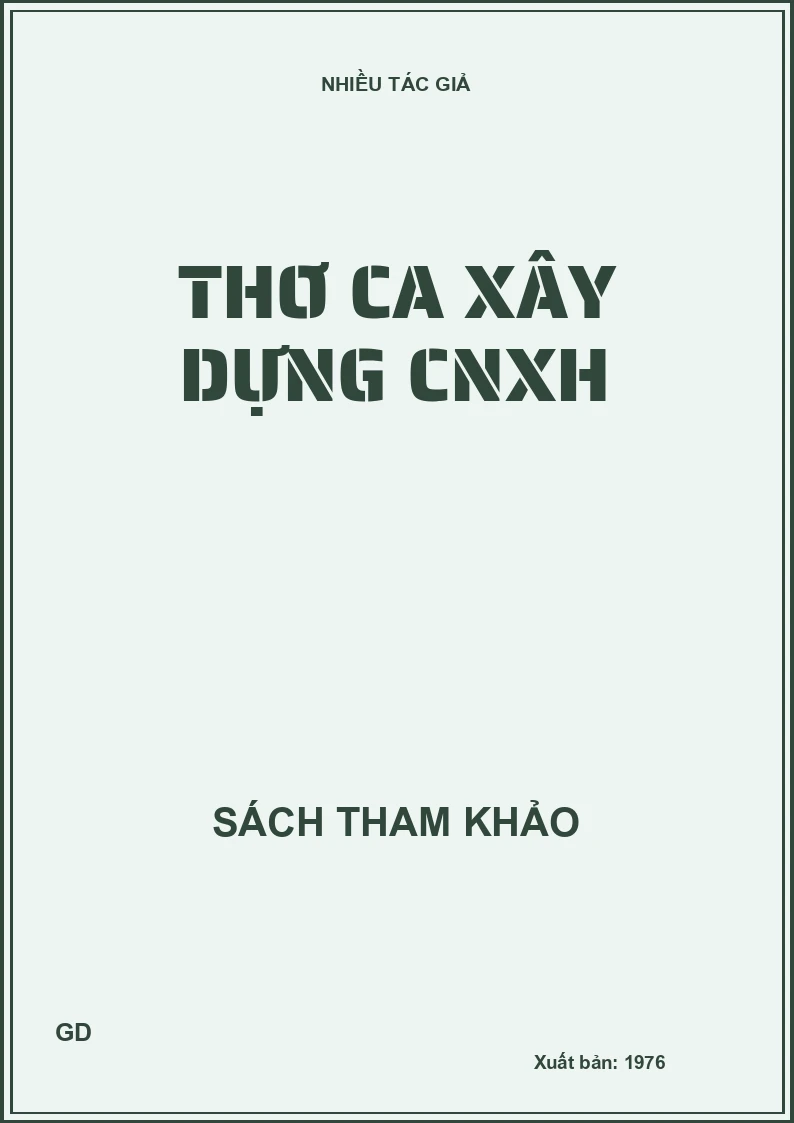 Thơ ca xây dựng CNXH