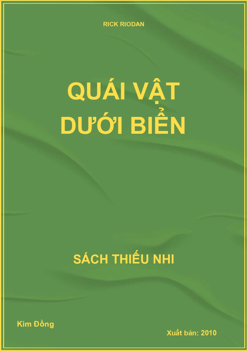 Quái vật dưới biển