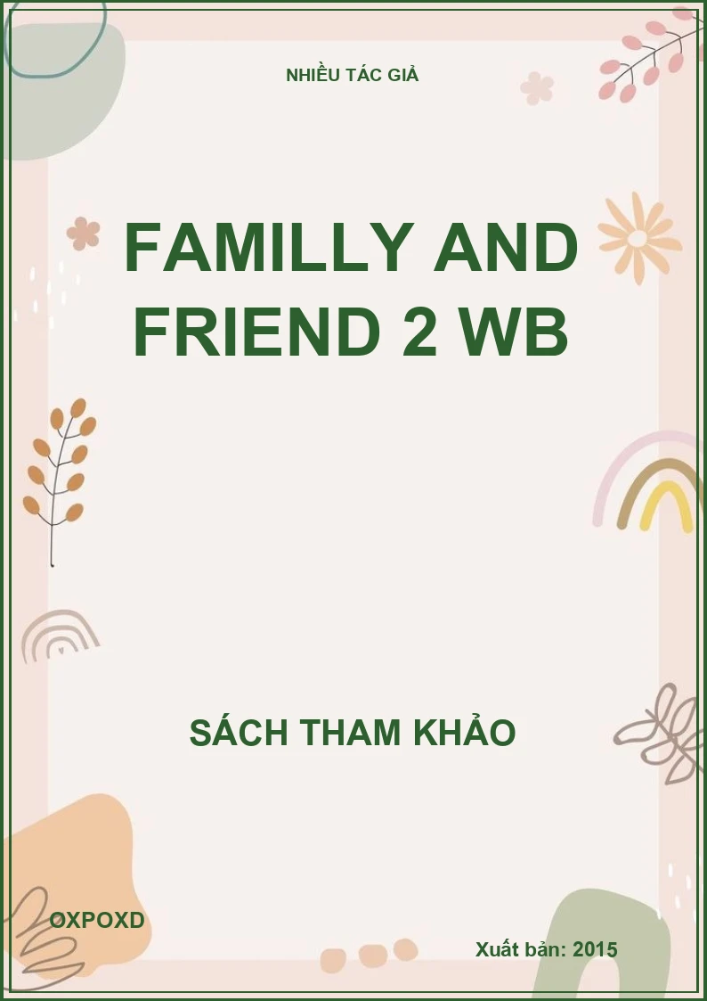 Familly and Friend 2 WB
