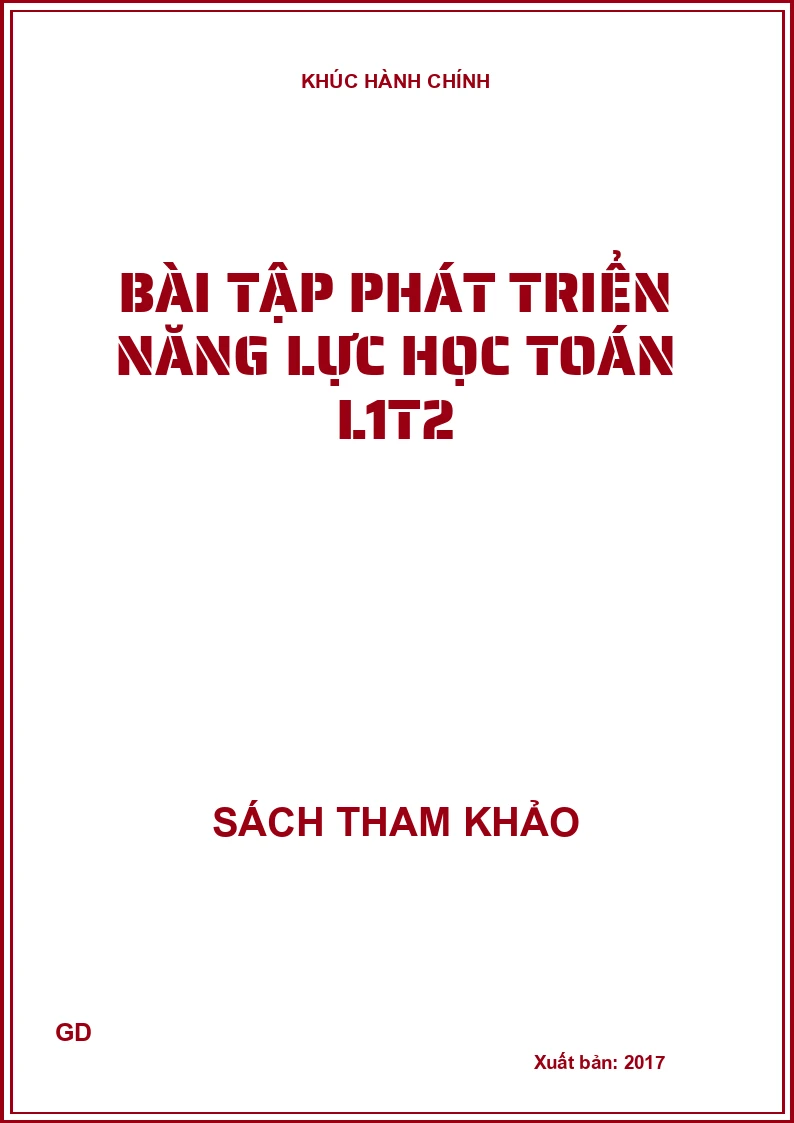 Bài tập phát triển năng lực học toán L1T2