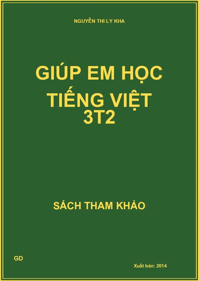 Giúp em học tiếng Việt 3t2
