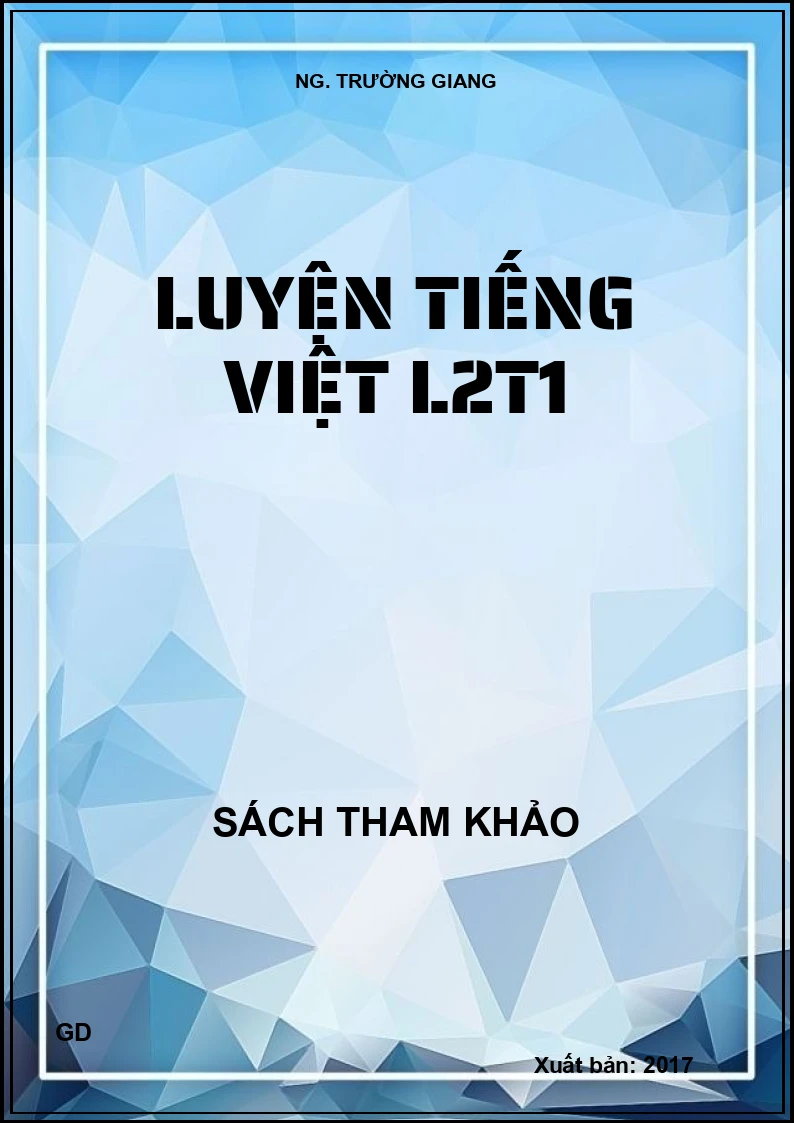 Luyện Tiếng Việt L2T1