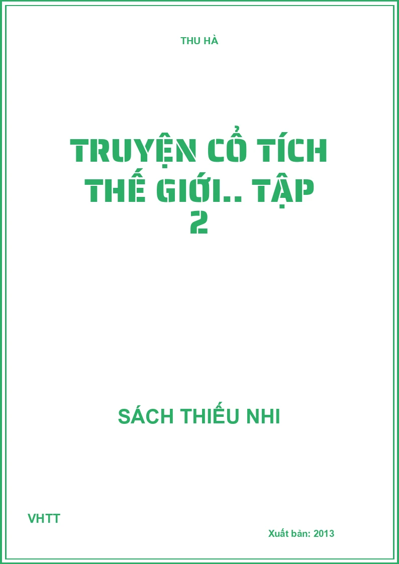 Truyện cổ tích thế giới.. tập 2