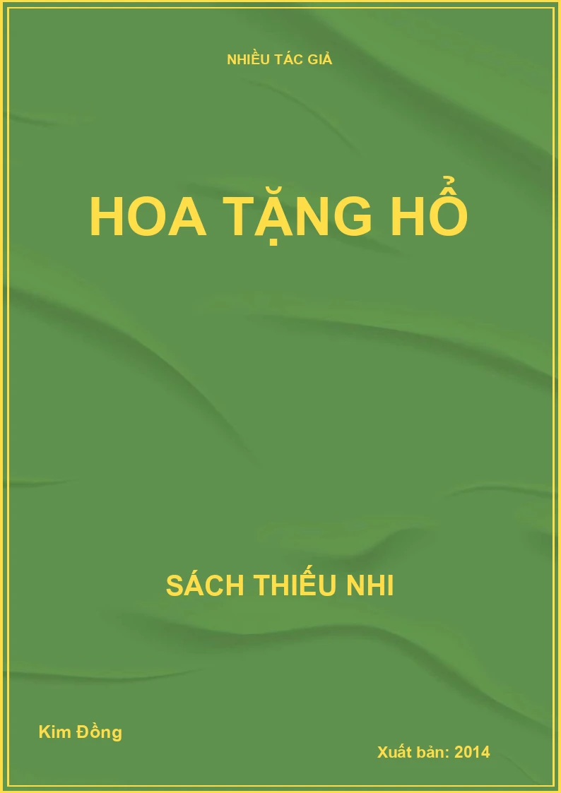 Hoa tặng hổ