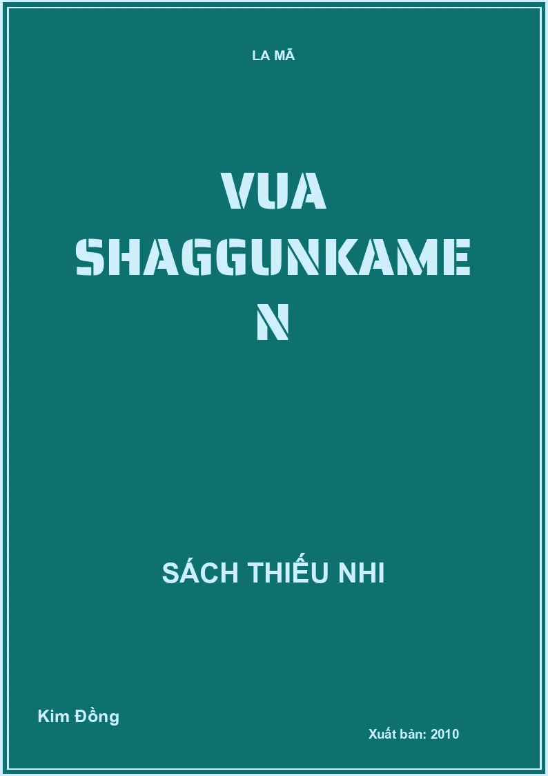 Vua Shaggunkamen