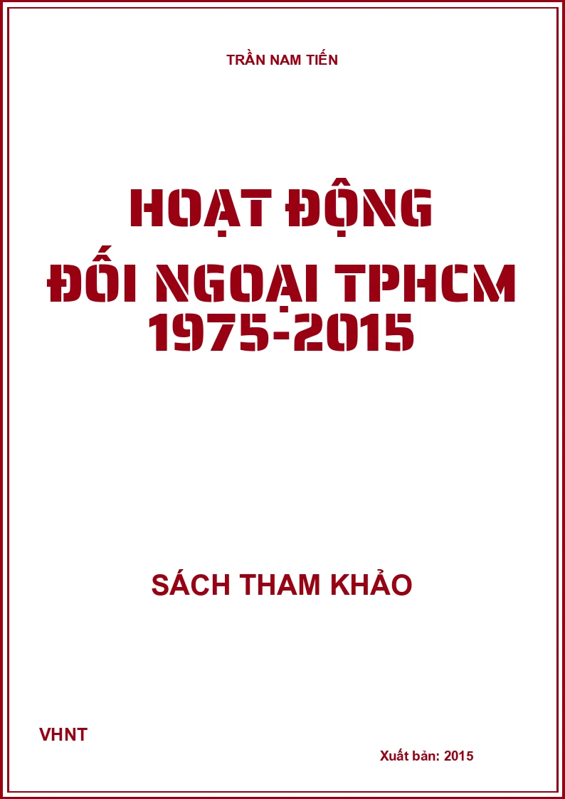 Hoạt động đối ngoại TPHCM 1975-2015