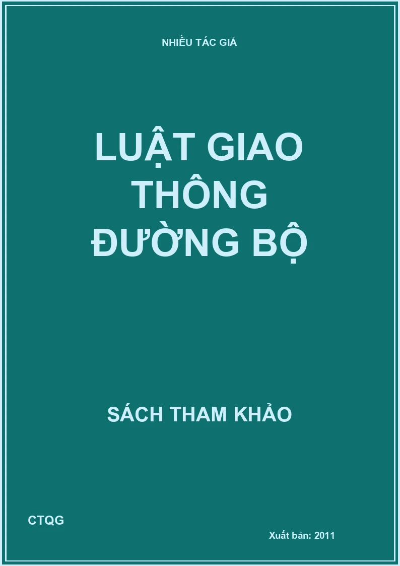 Luật giao thông đường bộ