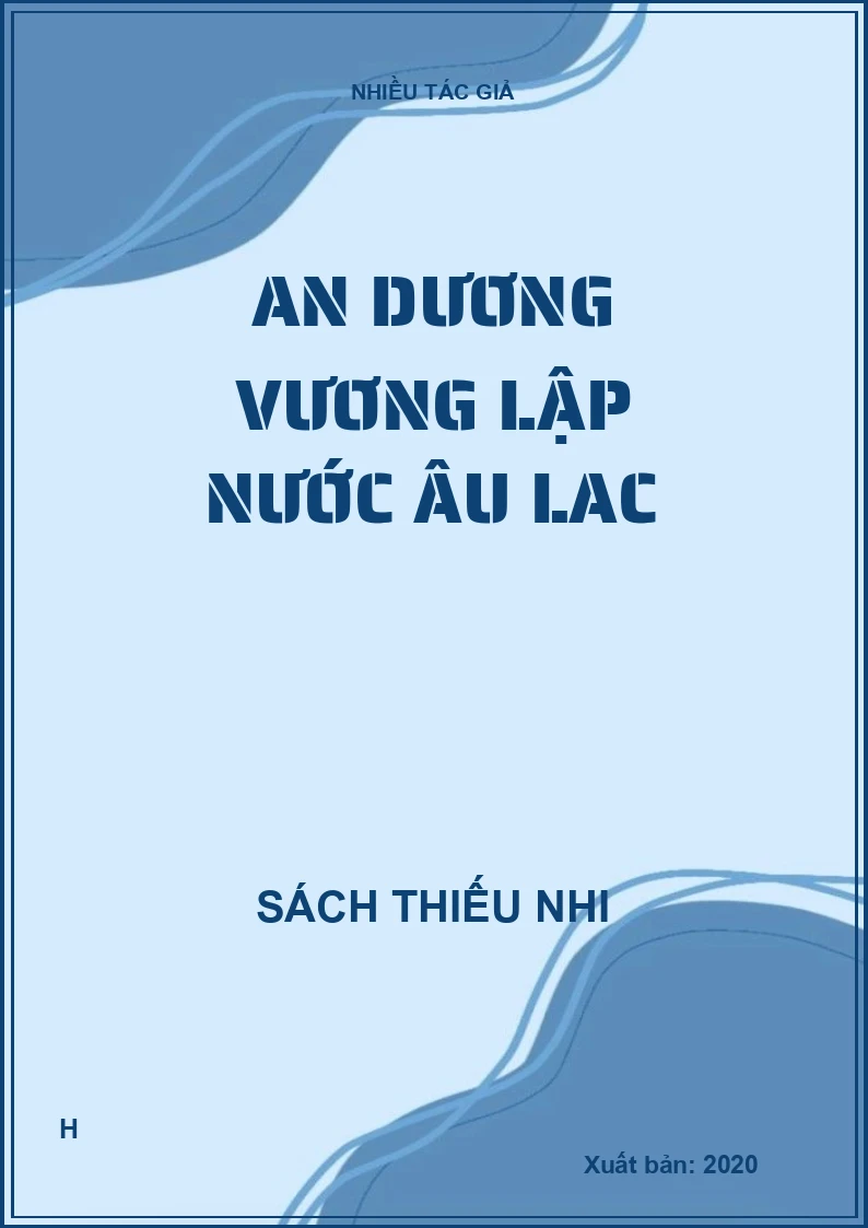 An Dương Vương lập nước Âu Lac