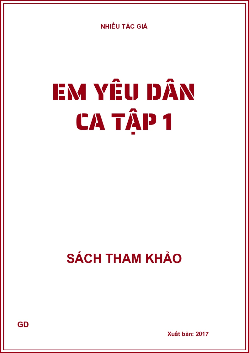 Em yêu dân ca tập 1