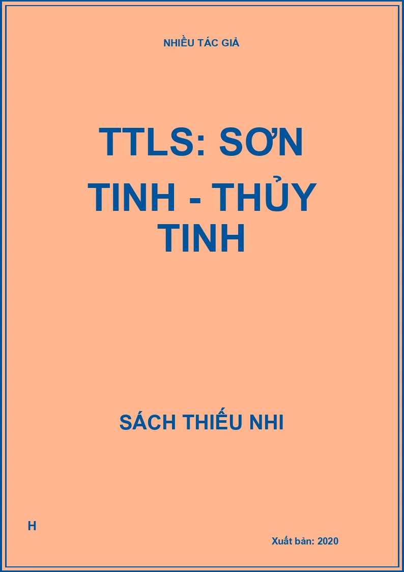 TTLS: Sơn Tinh - Thủy Tinh