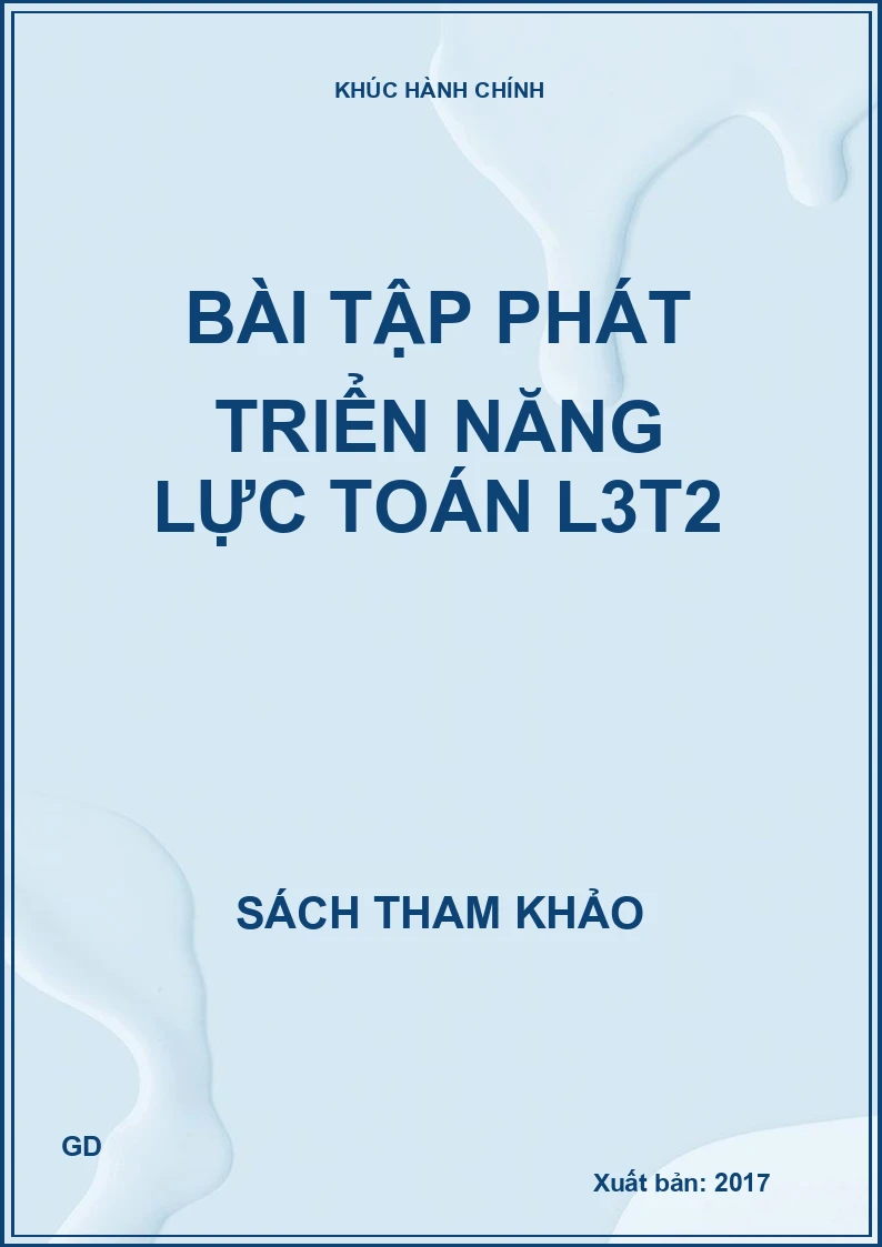 Bài tập phát triển năng lực Toán L3t2