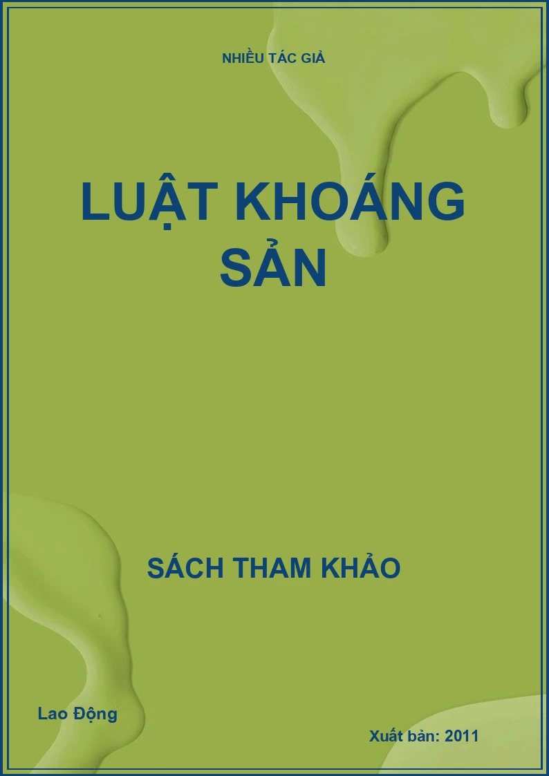 Luật khoáng sản