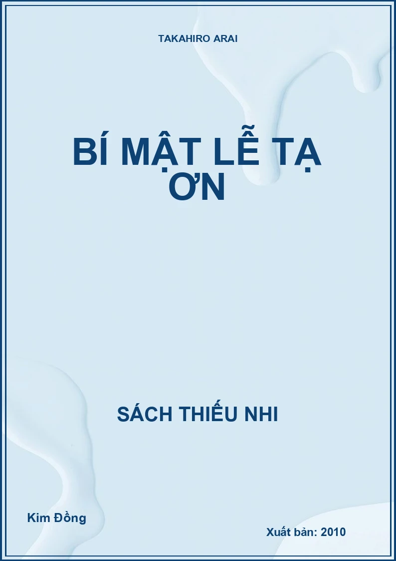 Bí mật lễ tạ ơn