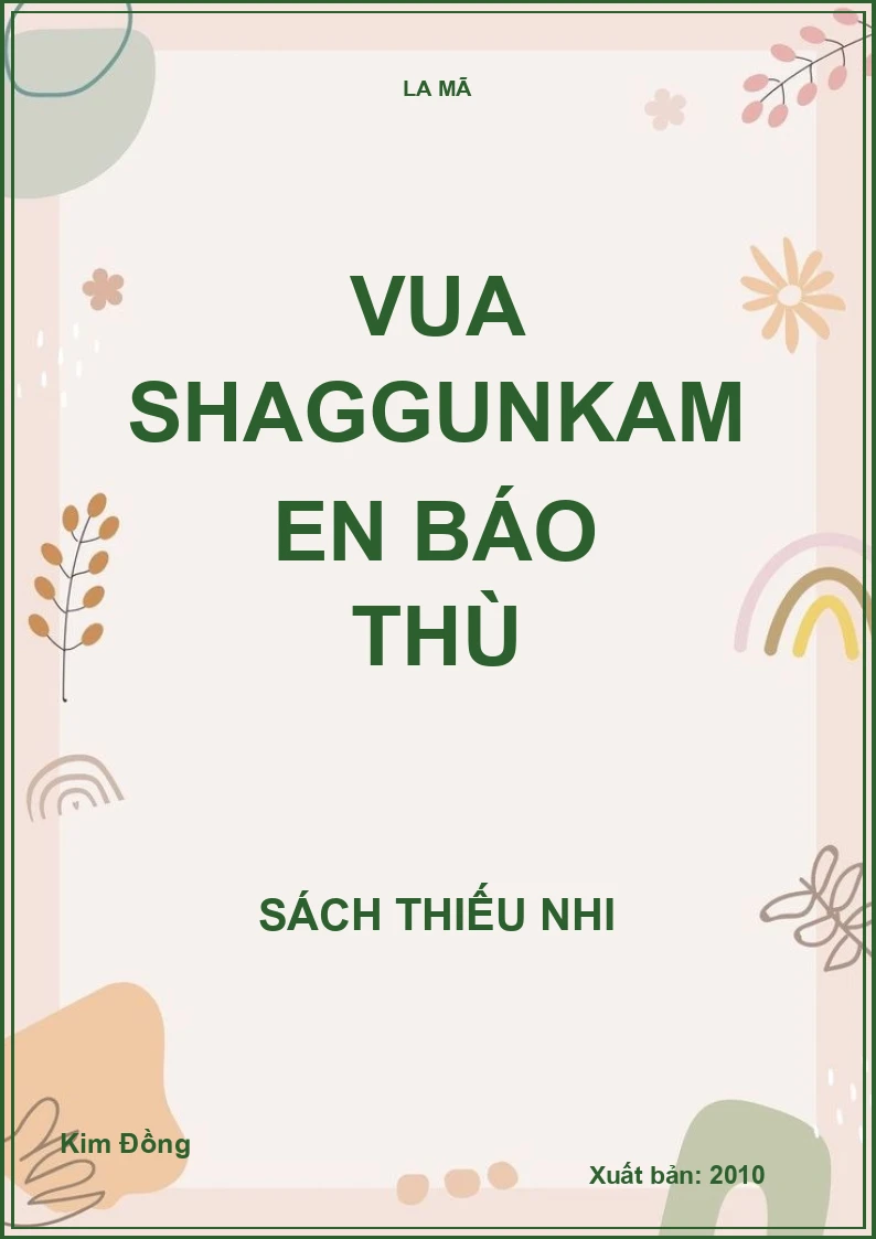 Vua Shaggunkamen báo thù