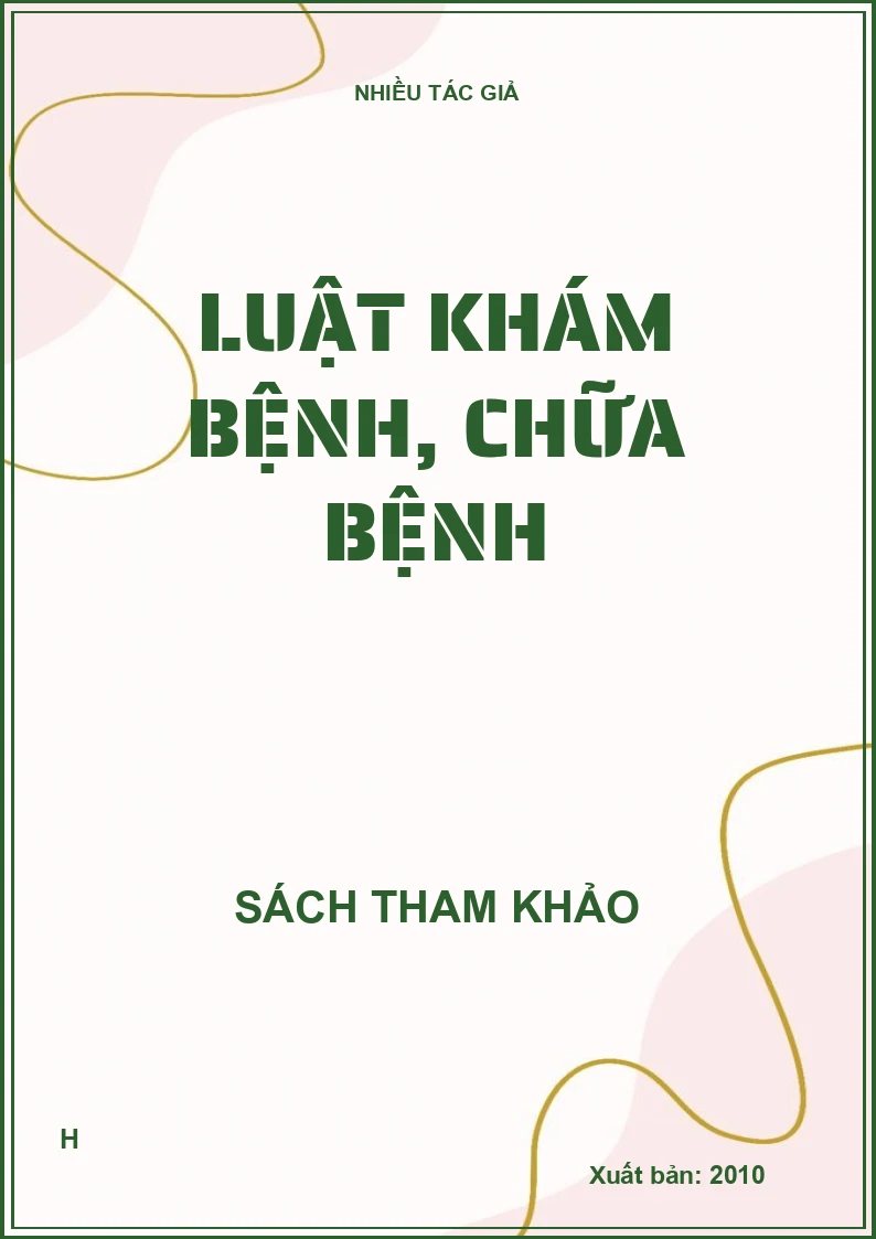 Luật khám bệnh, chữa bệnh