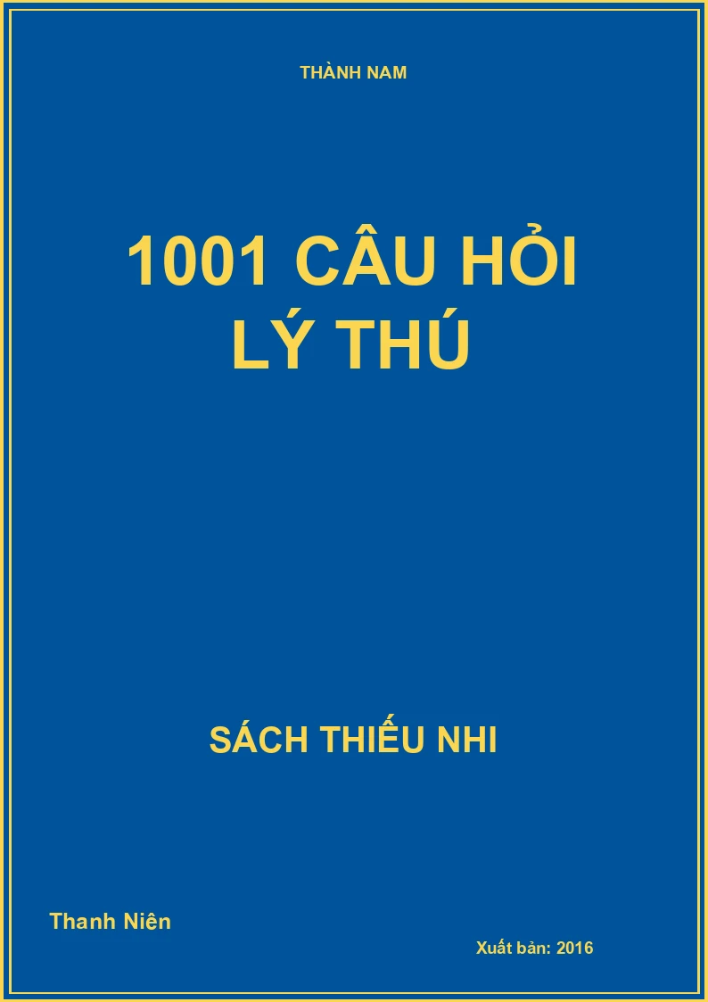 1001 câu hỏi lý thú