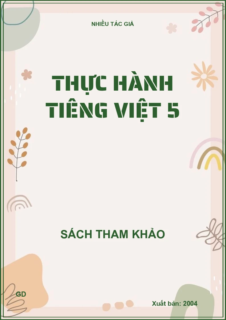 Thực hành tiêng việt 5