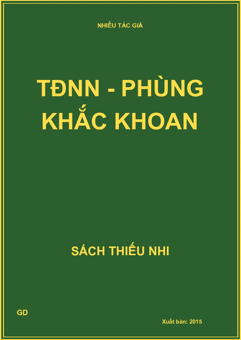 TĐNN - Phùng Khắc Khoan