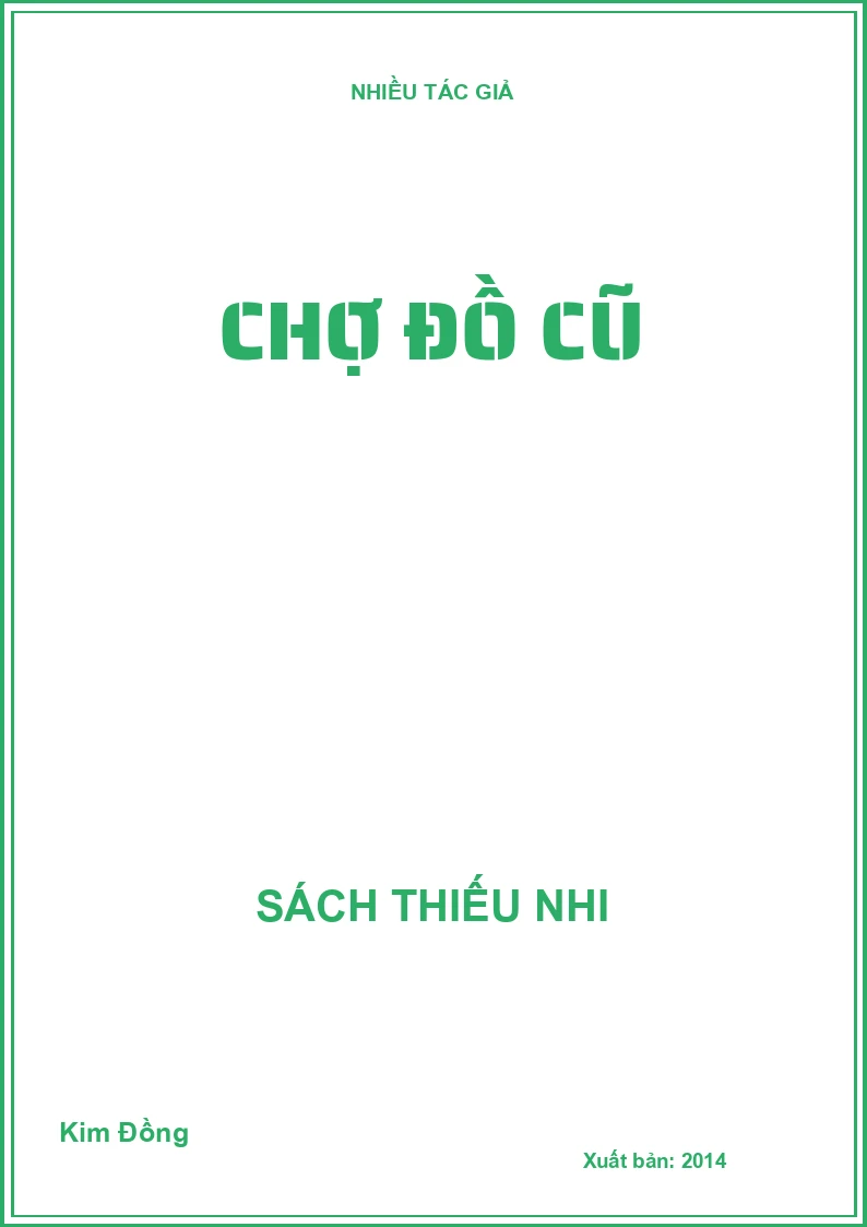 Chợ đồ cũ