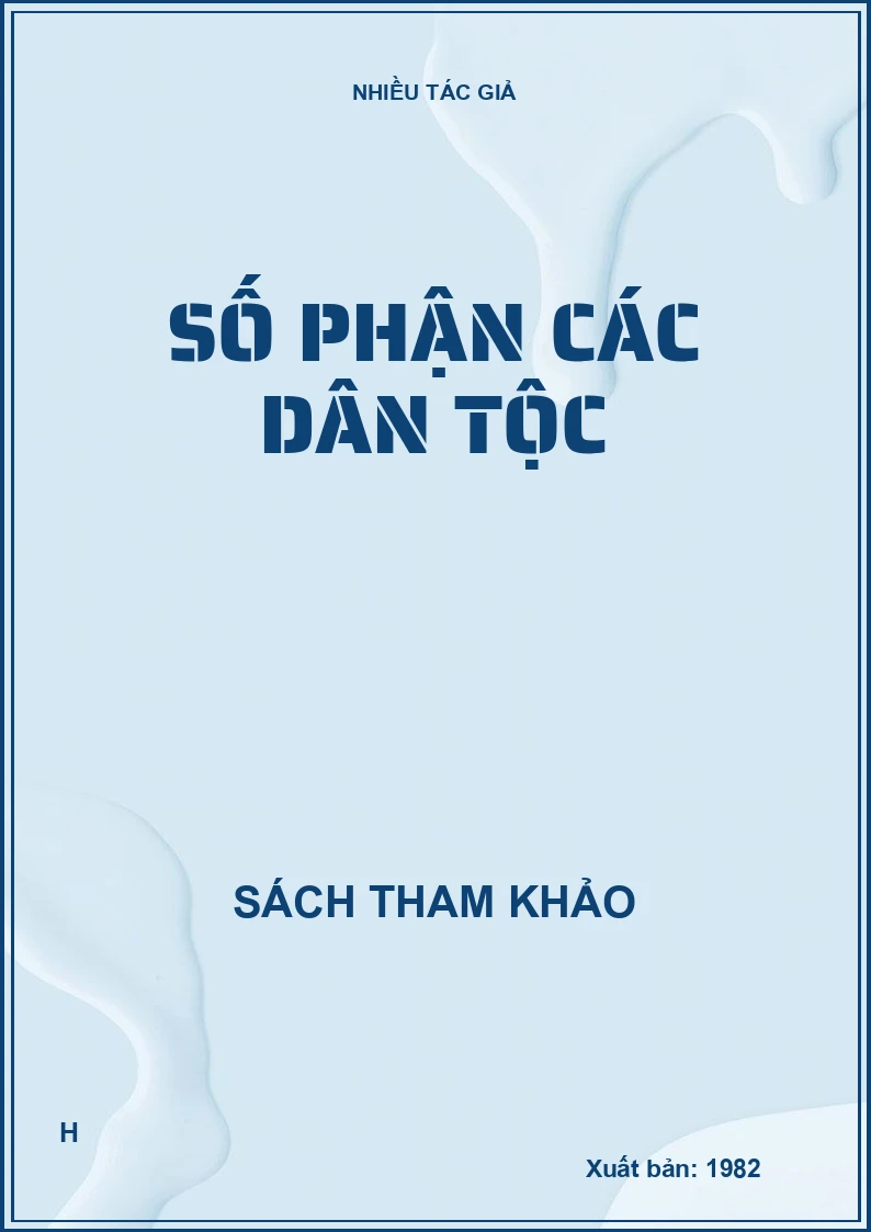 Số phận các dân tộc