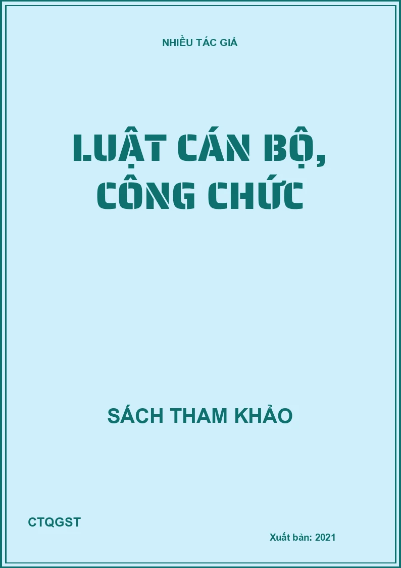Luật cán bộ, công chức
