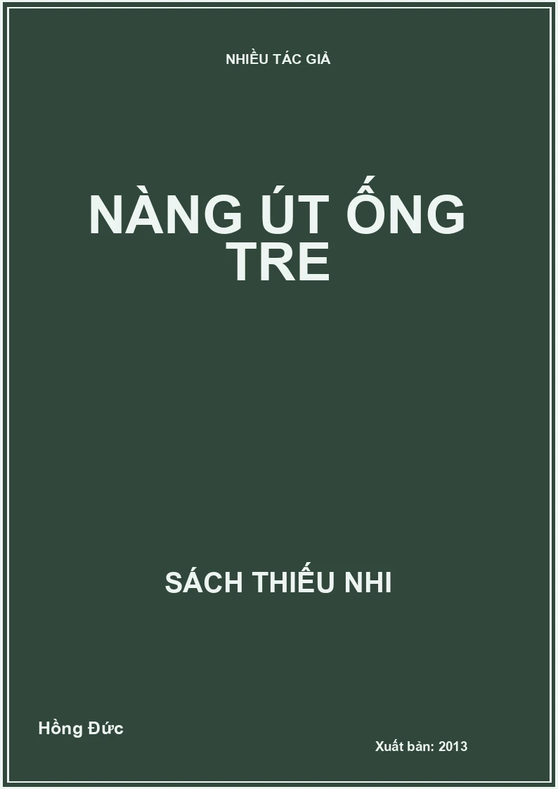Nàng út ống tre