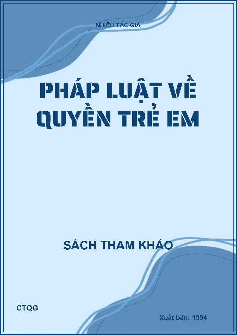 Pháp luật về quyền trẻ em