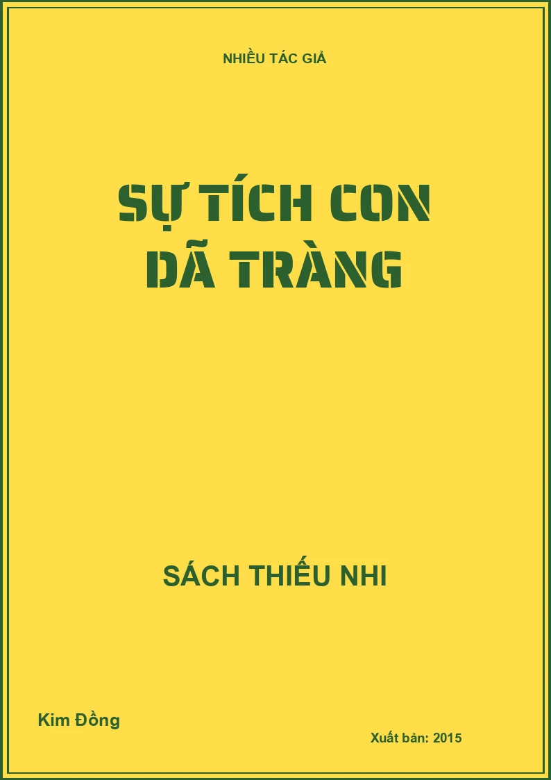 Sự tích con dã tràng
