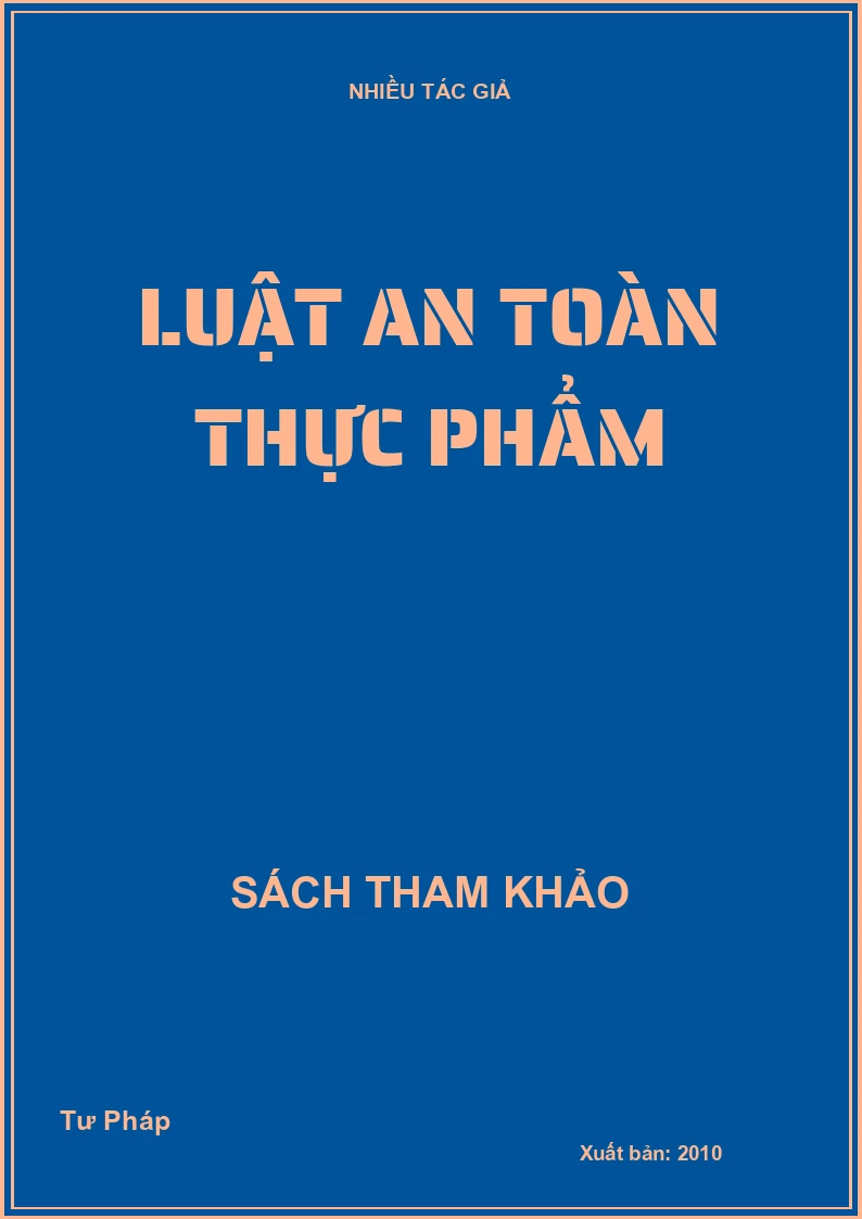 Luật an toàn thực phẩm
