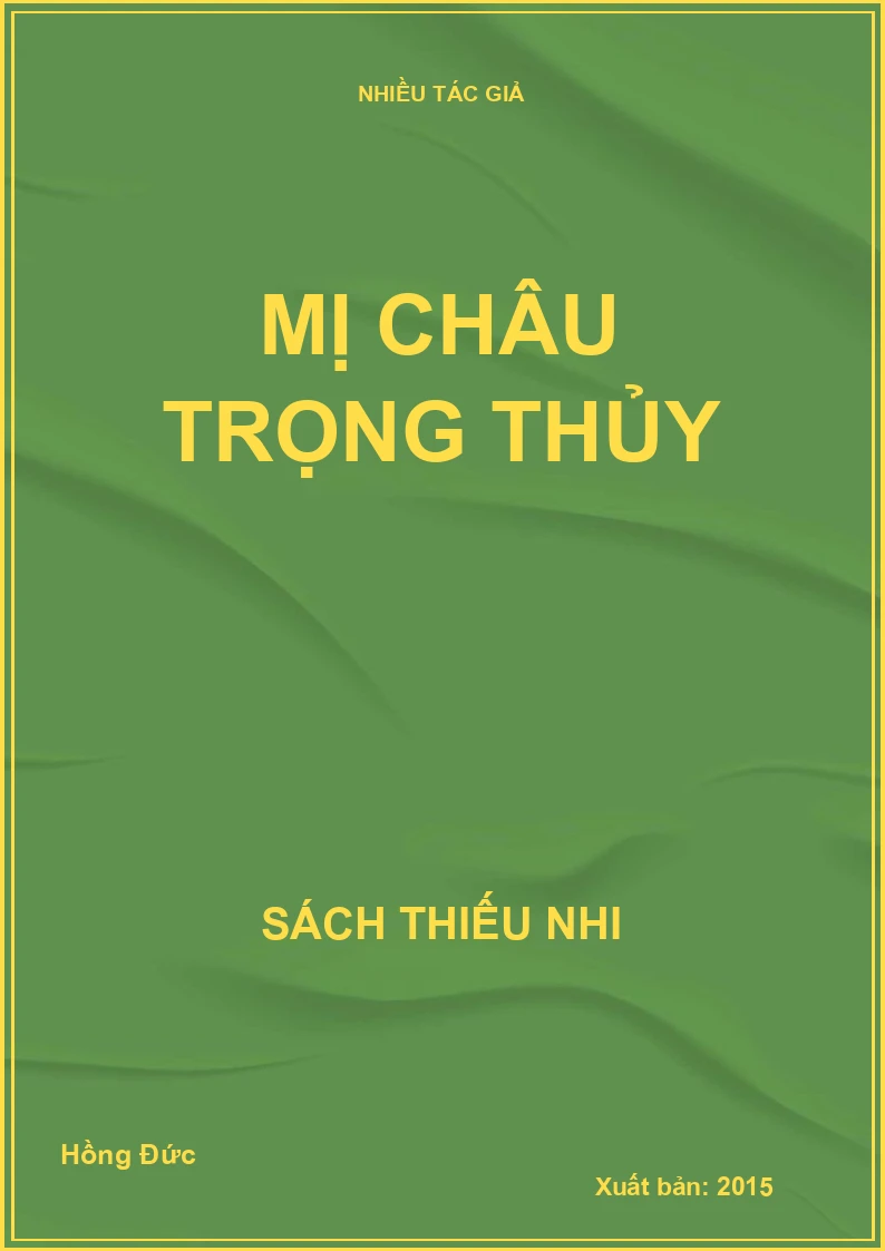 Mị Châu Trọng Thủy