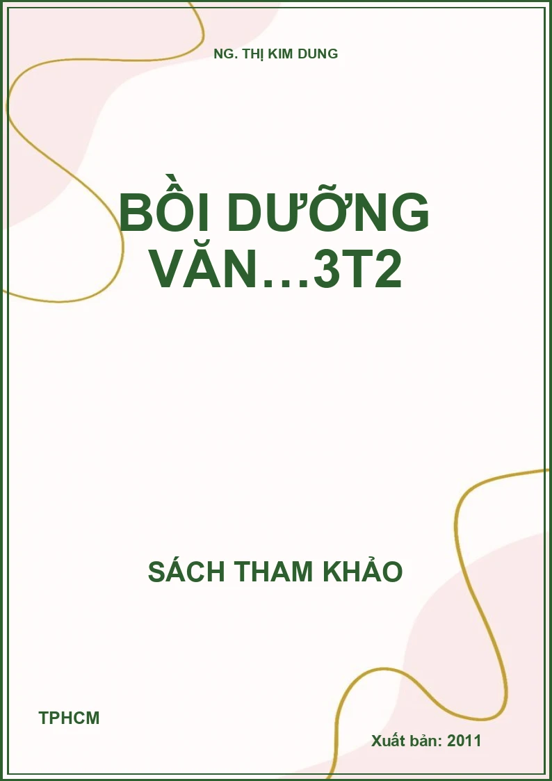 Bồi dưỡng văn…3T2