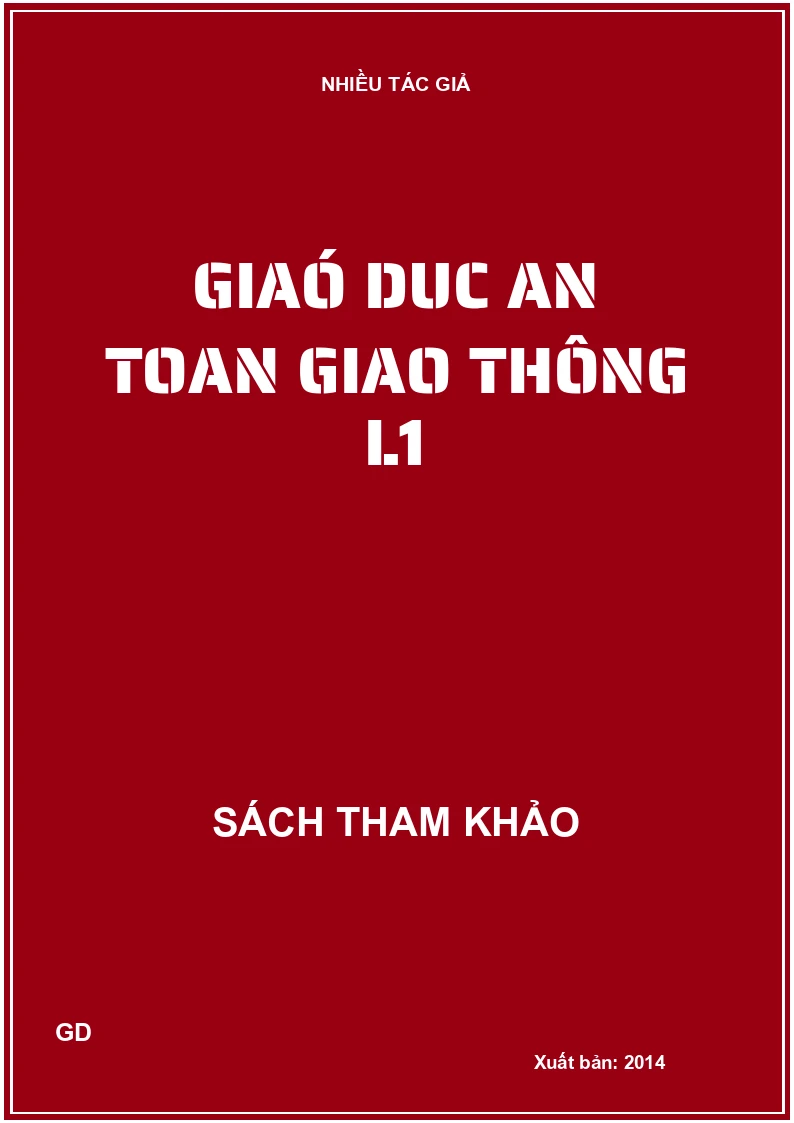 Giaó duc an toan giao thông L1