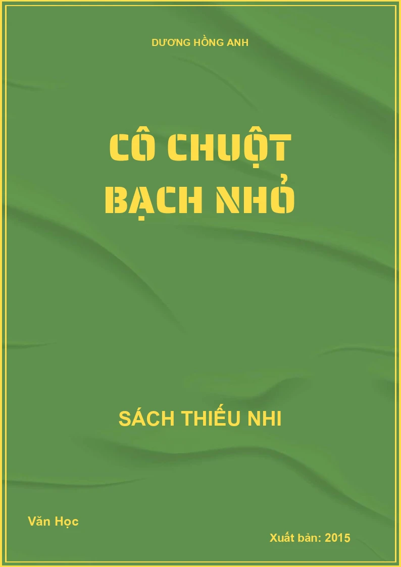 Cô chuột bạch nhỏ
