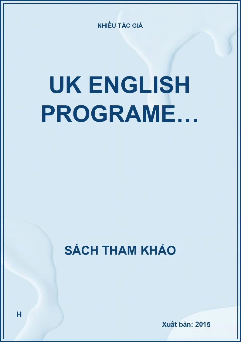 UK English programe…