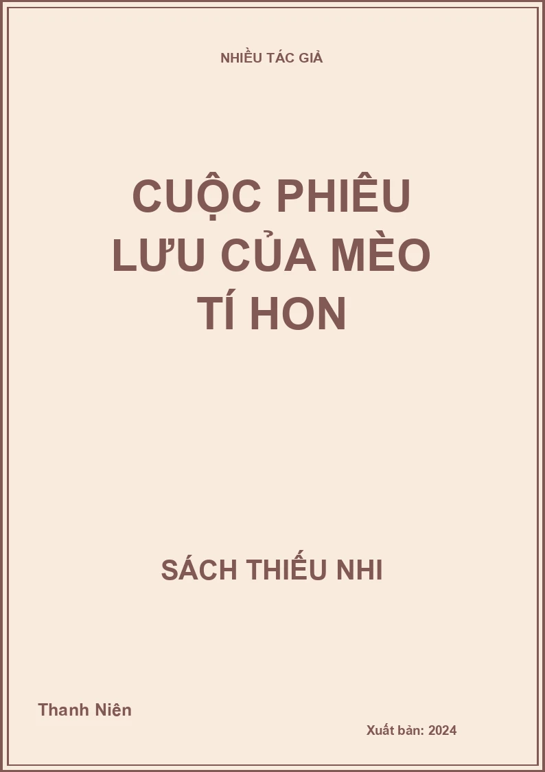 Cuộc phiêu lưu của mèo tí hon
