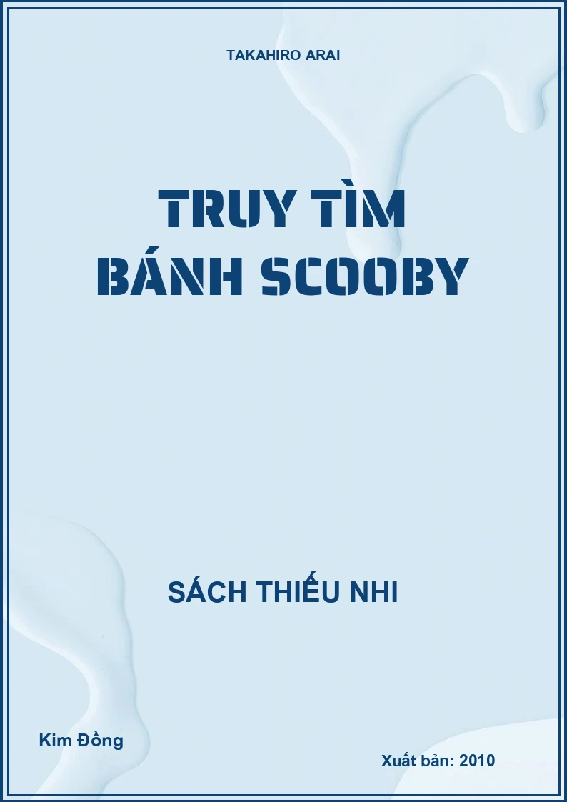 Truy tìm bánh scooby